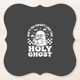 Porta-copo De Papel Design de Fantasma de Halloween Retro Espírito San