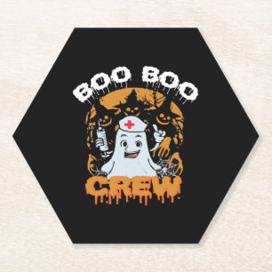 Porta-copo De Papel Dia de as Bruxas engraçado de Enfermeiro Boo Boo