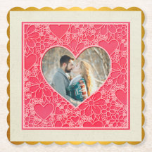 Dia de os namorados Elegante de Corações Florais V