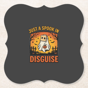 Porta-copo De Papel Disfarce de Fantasma de Halloween