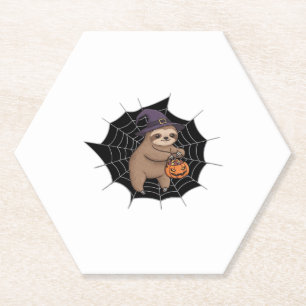 Porta-copo De Papel Diversão do Dia das Bruxas de Sloth Spooky - Truqu