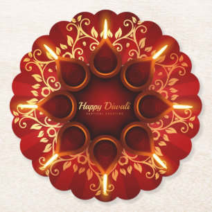 Porta-copo De Papel Diwali Diya