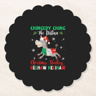 Porta-copo De Papel Dominick The Christmas Donkey-Italiana Donkey