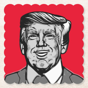 PORTA-COPO DE PAPEL DONALD TRUMP