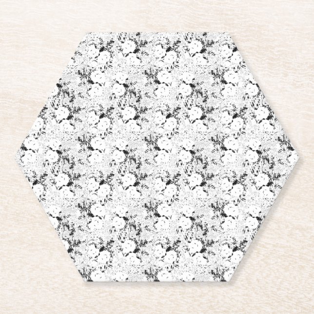 Porta-copo De Papel Dot, Vaca Negra (Frente)