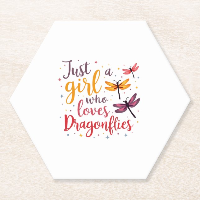 Porta-copo De Papel Dragonflies Animals Women Gift Idea Dragonfly (4) (Frente)
