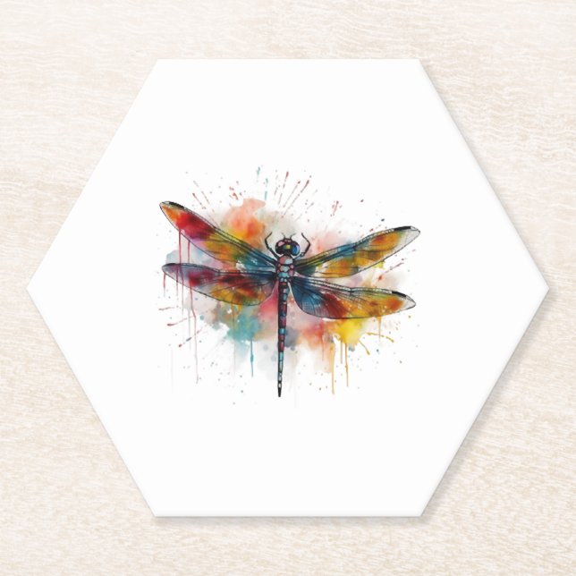 Porta-copo De Papel Dragonfly (Frente)