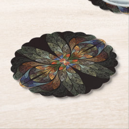 Porta-copo De Papel Dragonfly Abstrato