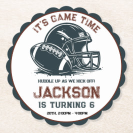 Porta-copo De Papel É hora do jogo! Jogo de aniversários de futebol