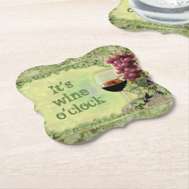 Porta-copo De Papel É o Vinho O'Clock (Angular)