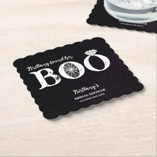Porta-copo De Papel Ela Encontrou Seu Amor Halloween Chá de Noiva