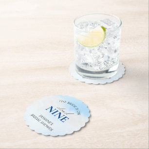 Porta-copo De Papel Ela está na nuvem 9 Chá de panela Decor Dreamy Pas