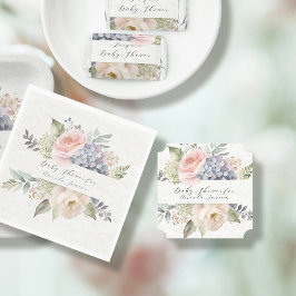 Porta-copo De Papel Elegante Chá de Menininha Rosa Rosa Rosa-Rosa-Rosa