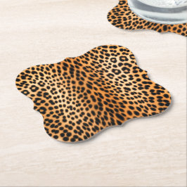 Porta-copo De Papel Energia do Leopardo Selvagem – Moda Ousada com Est