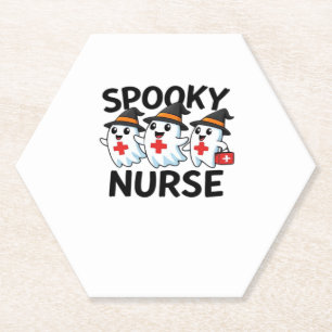 Porta-copo De Papel Enfermeira de Halloween Ghosts Cartoon Classic T-S