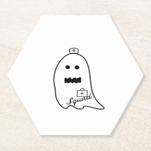 Porta-copo De Papel Enfermeira Fantasma Bonita, Feiticeira de Hallowee
