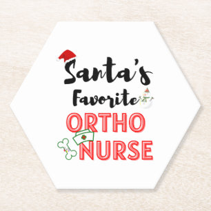 Porta-copo De Papel Enfermeira Ortopedia de Natal