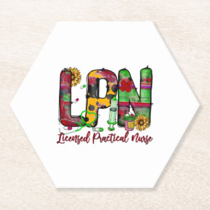 Porta-copo De Papel Enfermeiro Prático Licenciado LPN