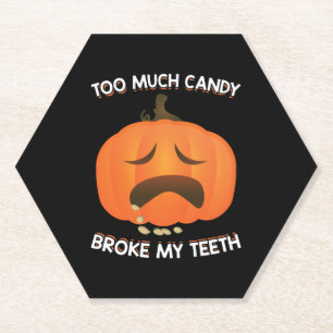 Porta-copo De Papel Engraçado Pumpkin Halloween Candy Gift