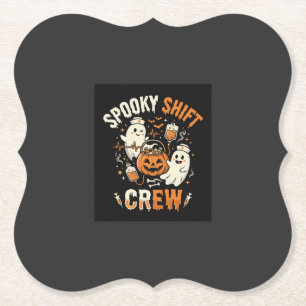 Porta-copo De Papel Equipe de Fantasmas de Enfermeira de Halloween
