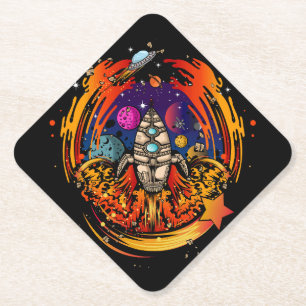 Porta-copo De Papel Espachante de Explosão