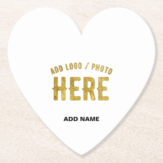 PORTA-COPO DE PAPEL ESTILOSO MODERNO PERSONALIZÁVEL BRANCO VERIFICADO  (Frente)