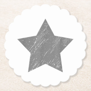 Porta-copo De Papel Estrela de Cinza Distante