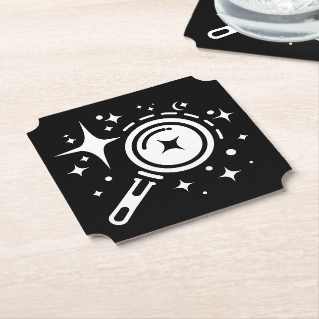 Porta-copo De Papel Estrelas cintilantes, farol da Era Digital Sem Lim (Angular)