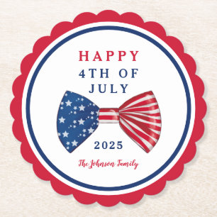 Porta-copo De Papel Estrelas Patrióticas E Greve 4 De Julho