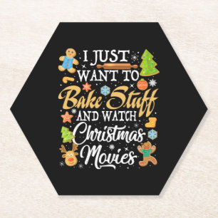 Porta-copo De Papel Eu Só Quero Assar Coisas E Ver O Natal