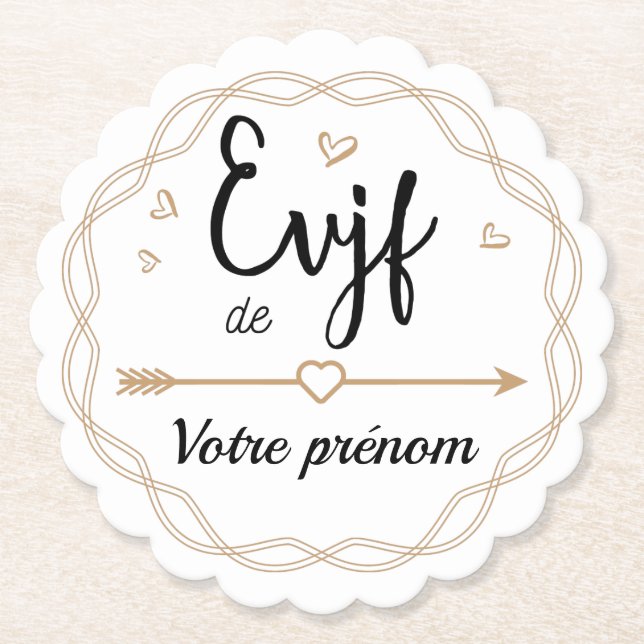 Porta-copo De Papel EVJF de… (Frente)