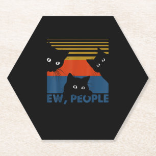 Porta-copo De Papel Ew Pessoas Retro Cat Funny Vintage, Introdução