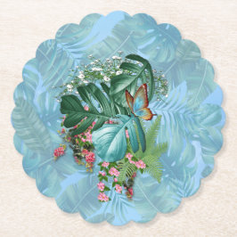 Porta-copo De Papel Fantasia Whimsical World com Flavor Tropical