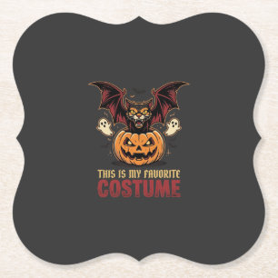 Porta-copo De Papel Fantasias de Halloween Monstro Abóbora Gótico Veto
