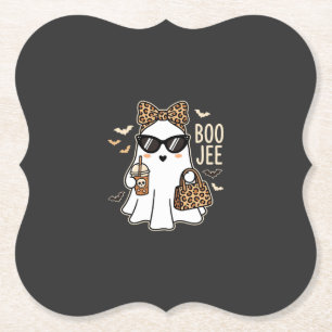 Porta-copo De Papel Fantasma Bonito Boo Jee Design de Leopardo de Hall
