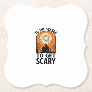 Porta-copo De Papel Fantasma de Halloween para Obter Vintage Assustado