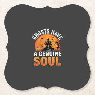 Porta-copo De Papel Fantasmas de Halloween Têm um Design de Alma Genuí