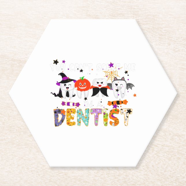 Porta-copo De Papel Farmacêutica Farmacêutica Engraçada Halloween Cop (Frente)