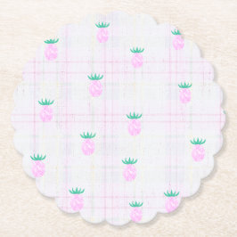 Porta-copo De Papel Farmhouse Pineapple Oasis