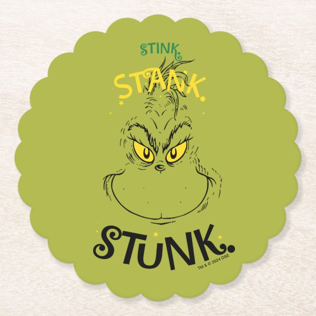 Porta-copo De Papel Fedor Fedia Fedido Senhor Grinch (Frente)