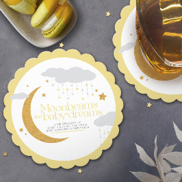 Porta-copo De Papel Feixes de lua e sonhos de bebê chá de fraldas amar