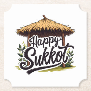 Porta-copo De Papel Feliz feriado judeu Hanukkah