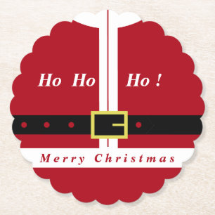 Porta-copo De Papel Feliz Natal - Papais noeis - Presentes Para Todos