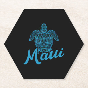 Porta-copo De Papel Férias de surfe na Ilha Havaiana de Aloha Maui