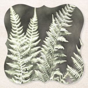 Porta-copo De Papel Fern Artístico Abstrato