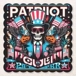 Porta-copo De Papel Festival Americano do Espírito em Estilo de Arte P