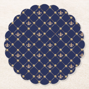 Porta-copo De Papel Fleur de Lis