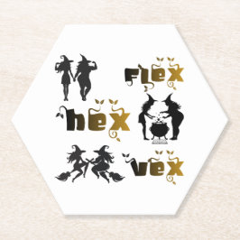 Porta-copo De Papel Flex. Hex. Vex. Bruxas Corporalmente Positivas e D
