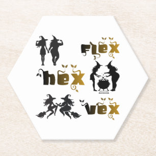 Porta-copo De Papel Flex. Hex. Vex. Bruxas Corporalmente Positivas e D