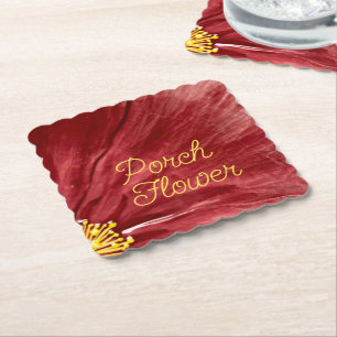 Porta-copo De Papel Flor de Portas / Original /